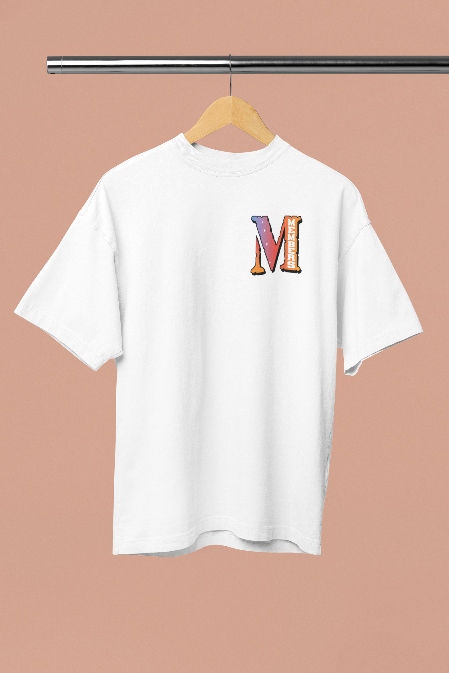 ONLY DA MEMBERS Oversized T-shirt | Two-sided