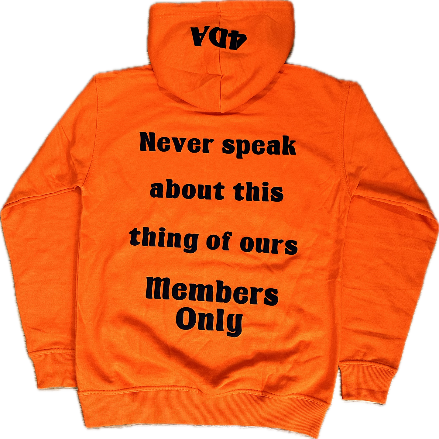 Orange MEMBERS Hoodie