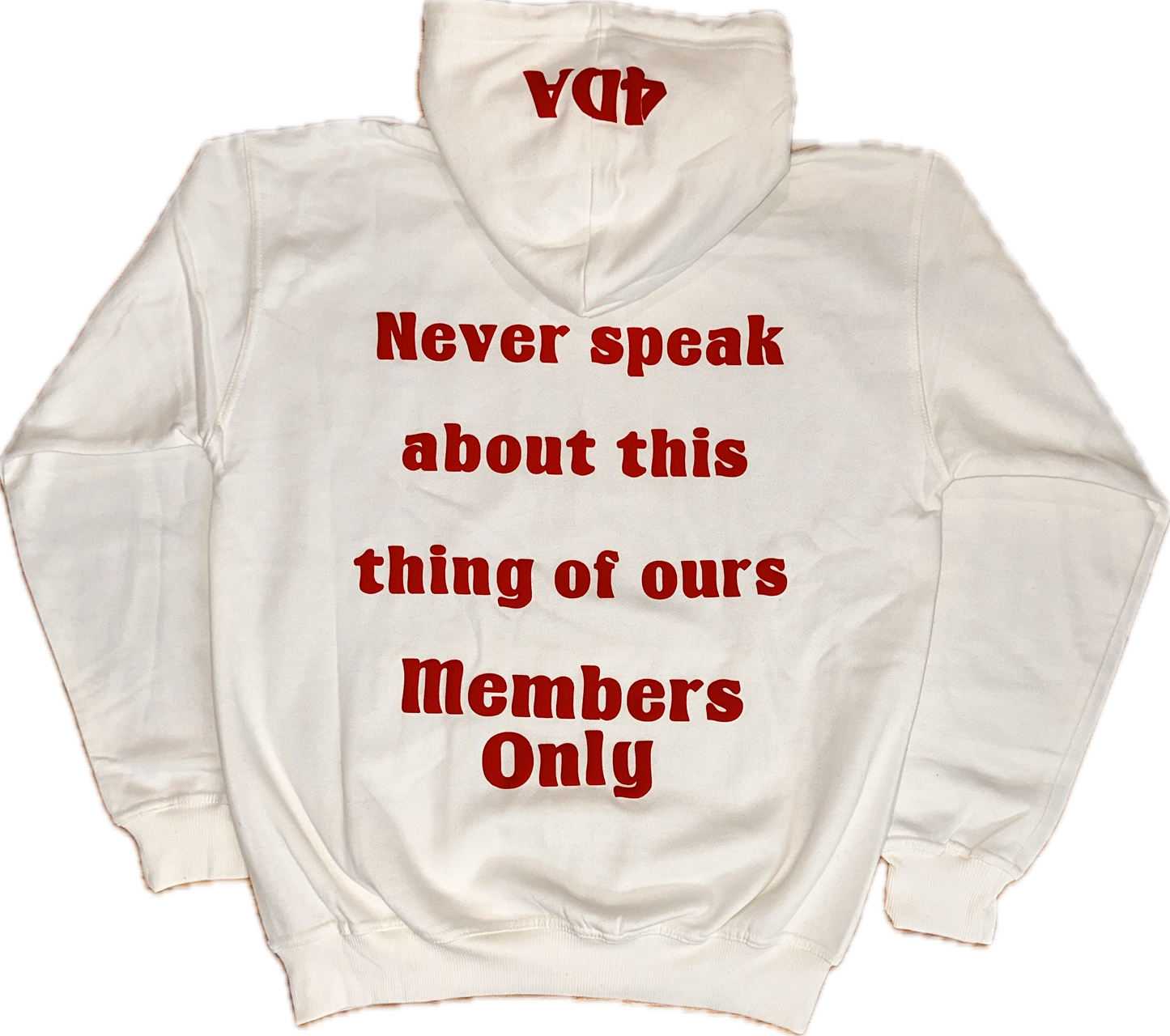 White MEMBERS Hoodie